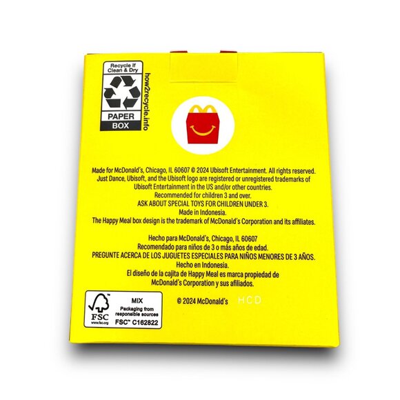 Just Dance McDonald's Happy Meal Toy Set Cards NIB - Picture 2 of 2
